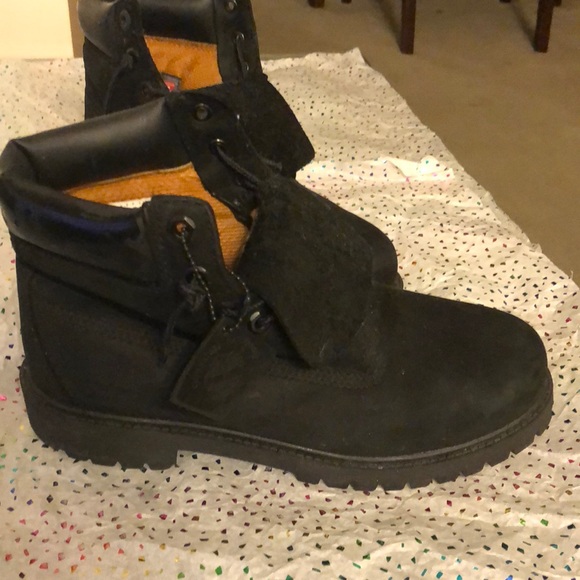 Timberland Other - Black Suede Timberlands